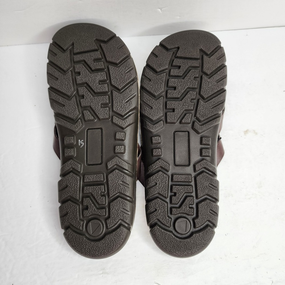 Cliffs by White Mountain Banksy Sandals Womens 9 Brown Strappy Slide Comfort - Picture 8 of 8